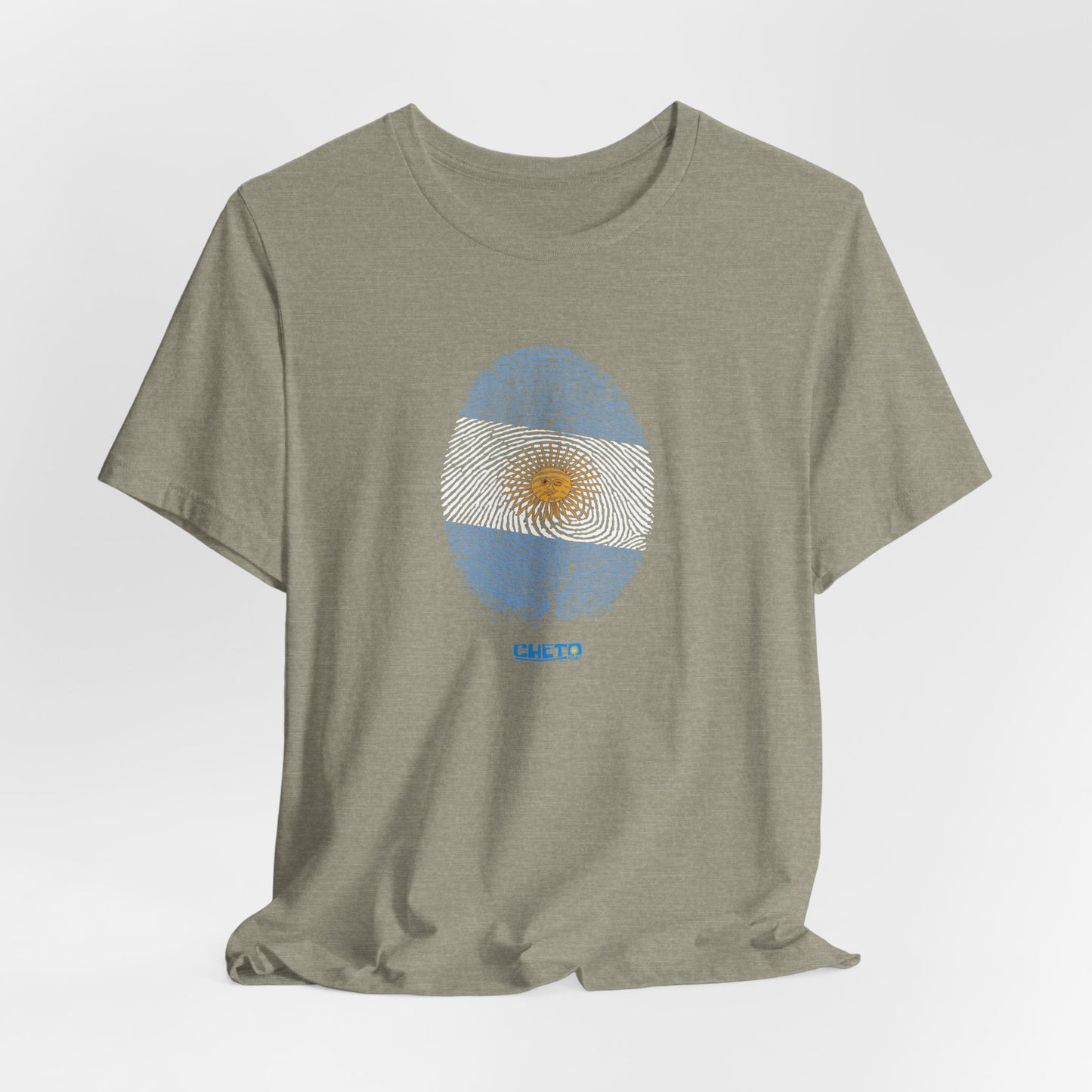 Huella digital (Argentina)-Fingerprint (Argentina) / Unisex Jersey Tee