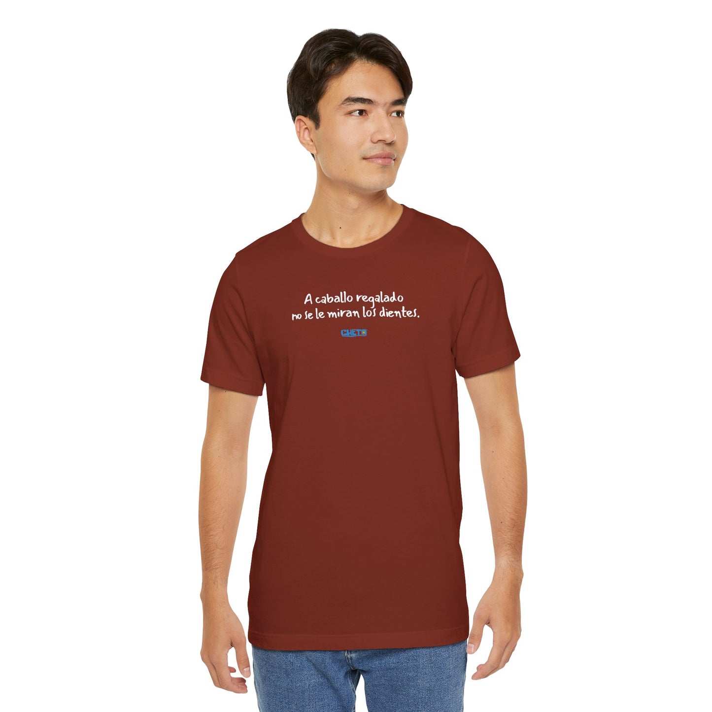 A caballo regalado no se le miran los dientes - Unisex Jersey Tee