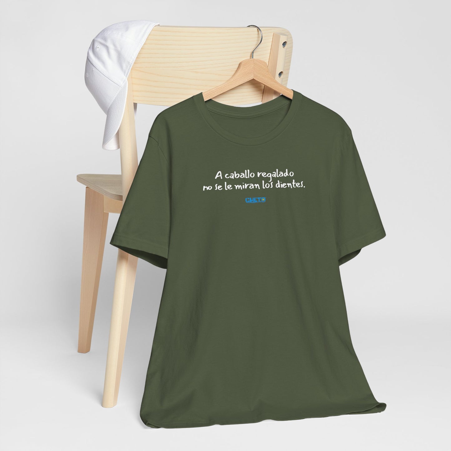 A caballo regalado no se le miran los dientes - Unisex Jersey Tee