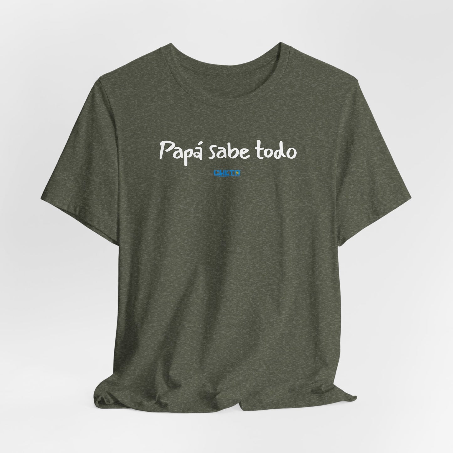 Papá sabe todo - Unisex Jersey Tee