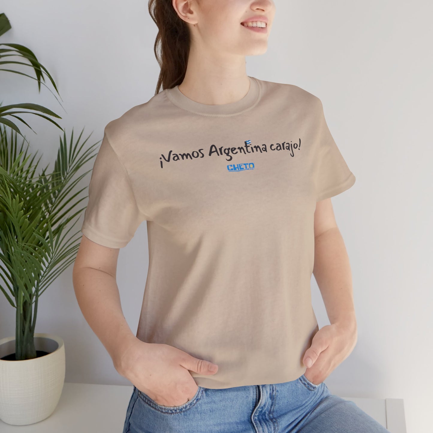 ¡Vamos Argentina carajo! - Unisex Jersey Tee