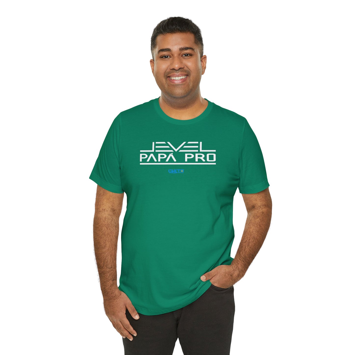 Nivel (Level): Papá Pro - Unisex Jersey Tee