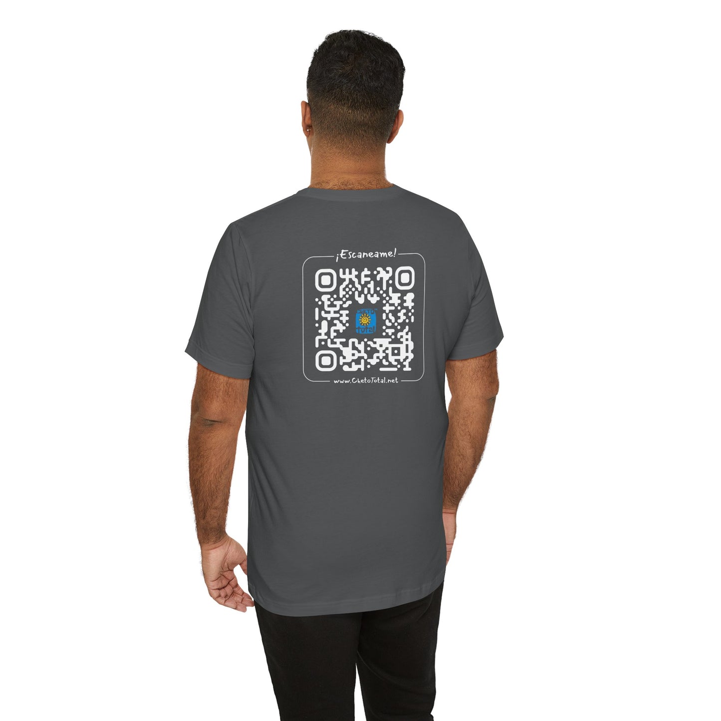 * ¡Che boludo! (con código QR en espalda/with QR code on back) - Unisex Jersey Tee
