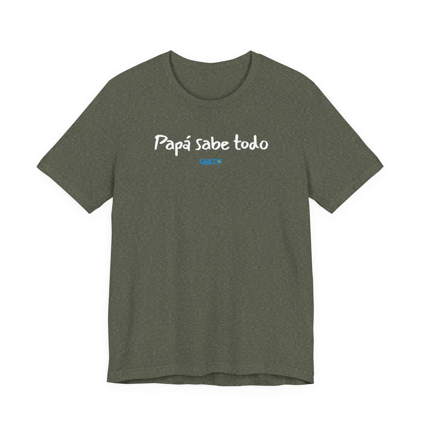 Papá sabe todo - Unisex Jersey Tee