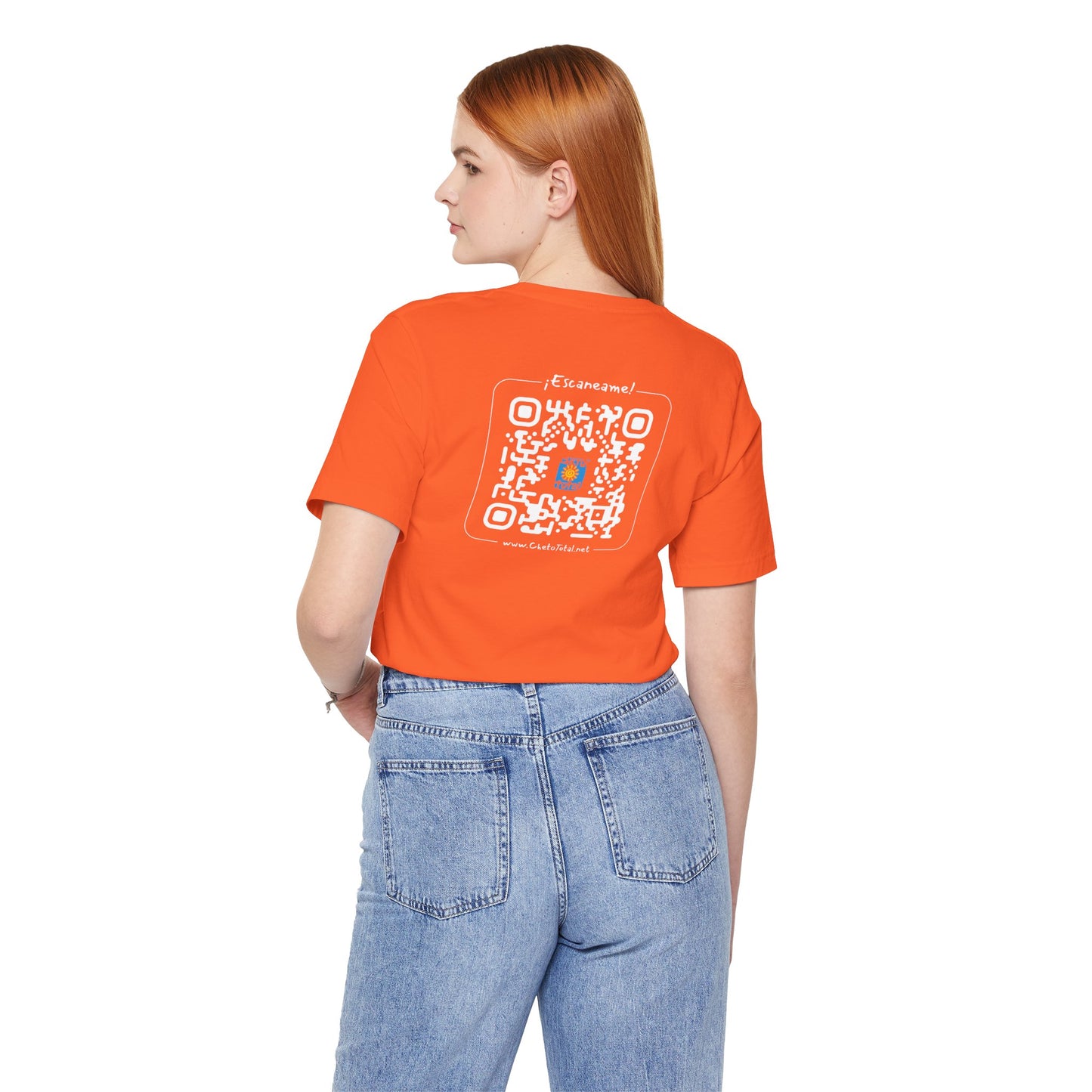 * ¡Che boludo! (con código QR en espalda/with QR code on back) - Unisex Jersey Tee