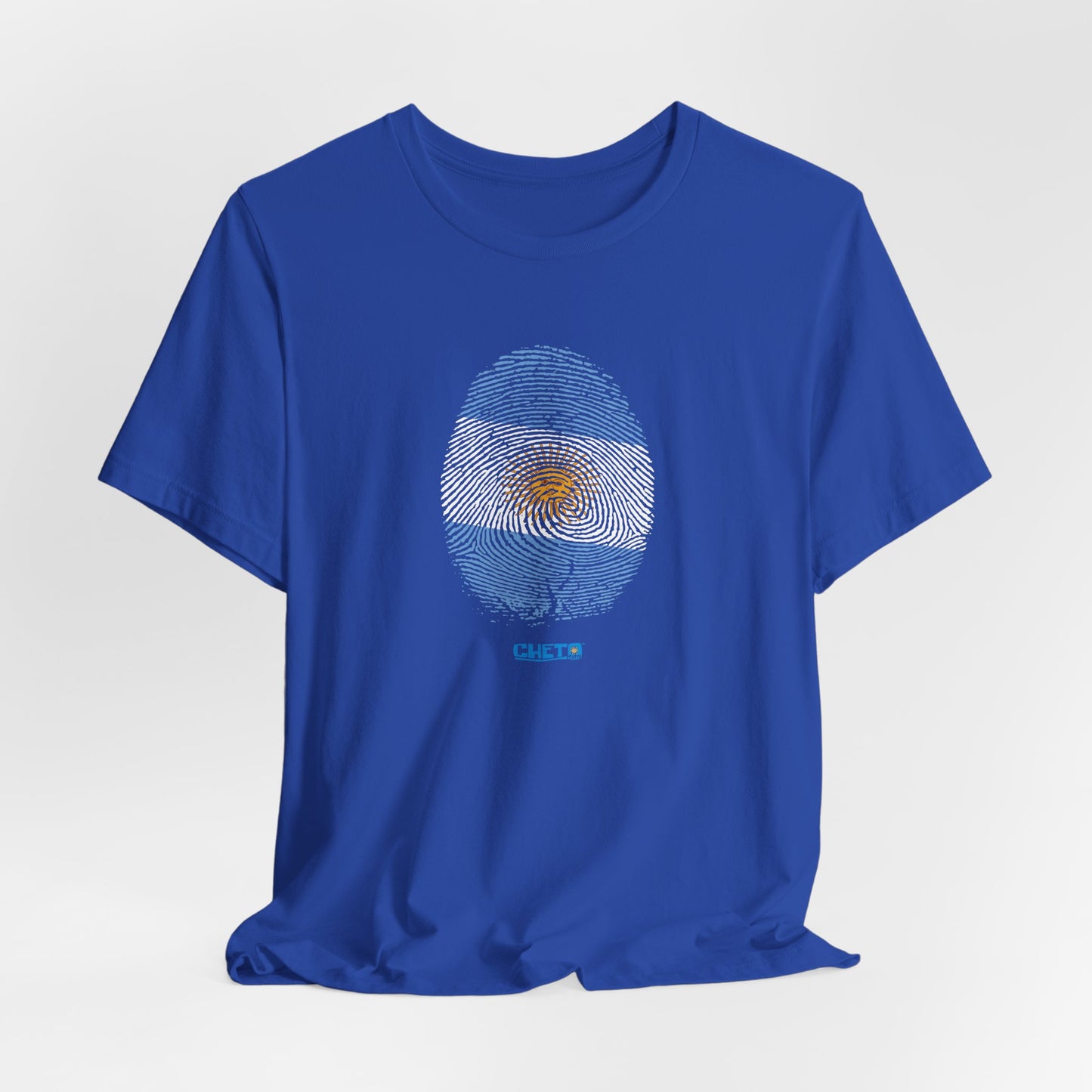 Huella digital (Argentina)-Fingerprint (Argentina) / Unisex Jersey Tee
