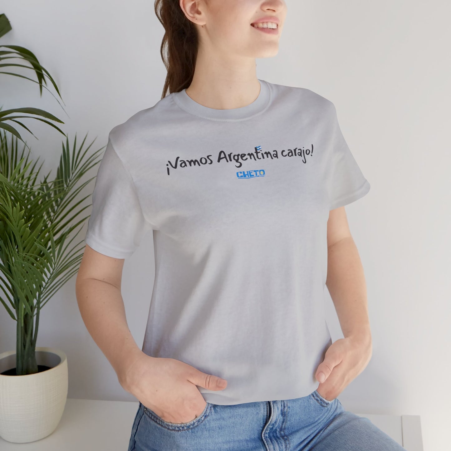 ¡Vamos Argentina carajo! - Unisex Jersey Tee