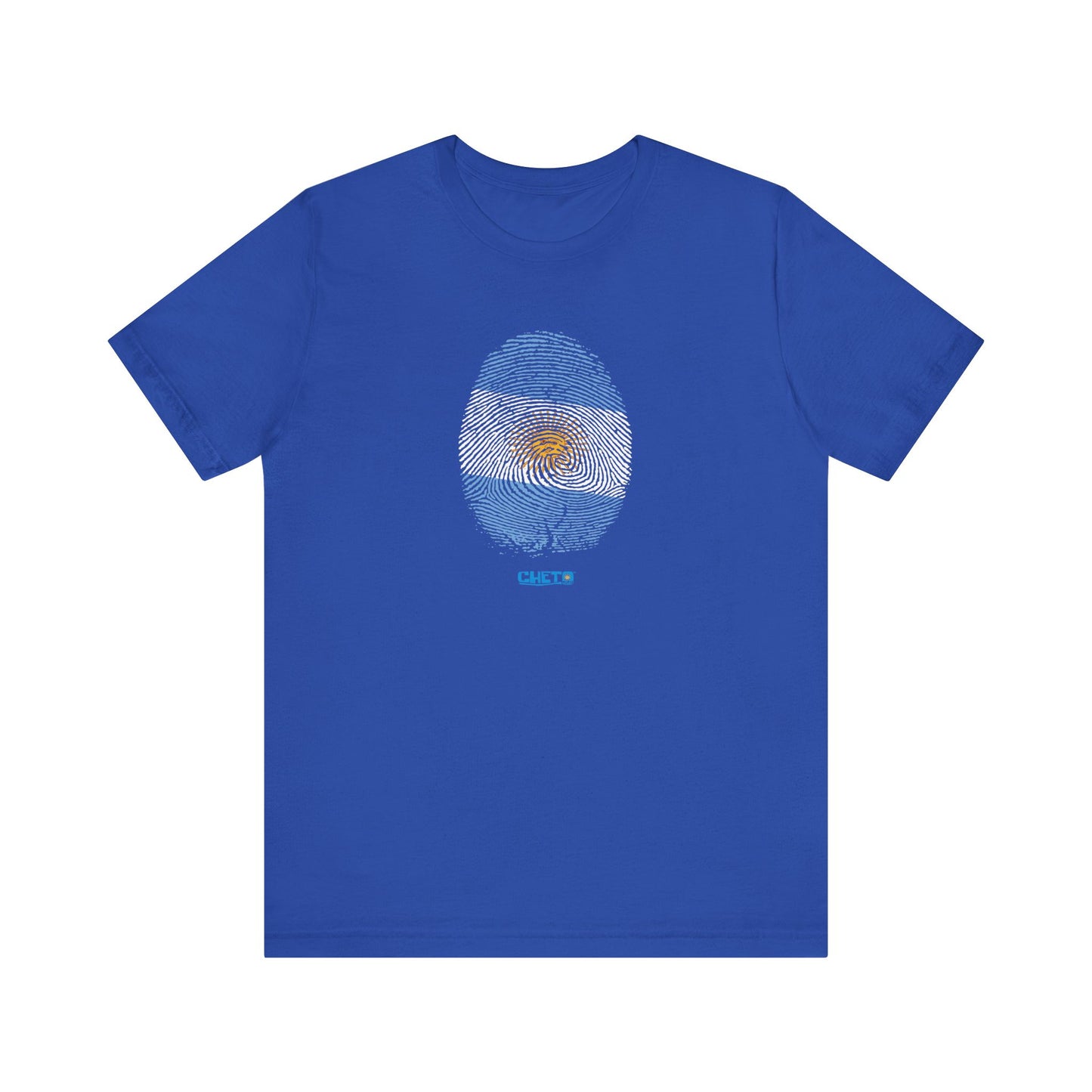 Huella digital (Argentina)-Fingerprint (Argentina) / Unisex Jersey Tee