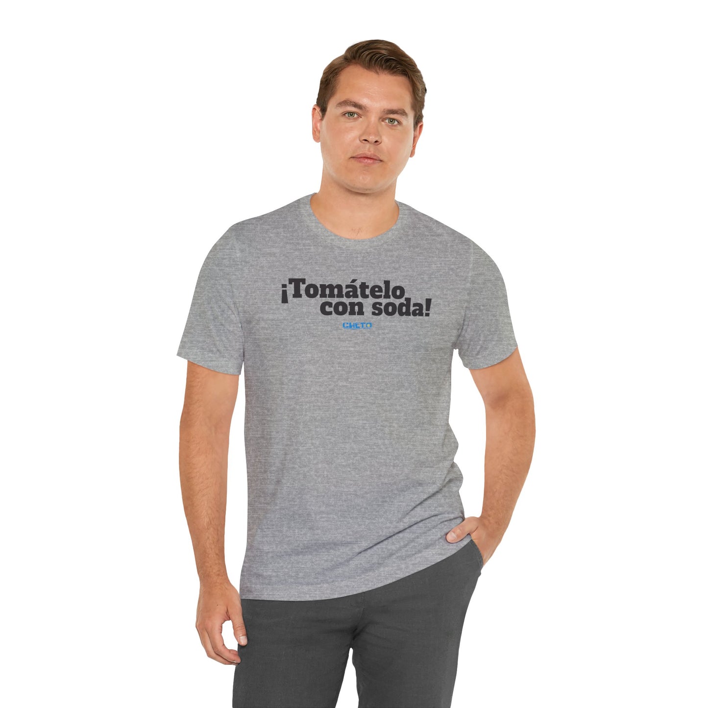 ¡Tomátelo con soda! - Unisex Jersey Tee