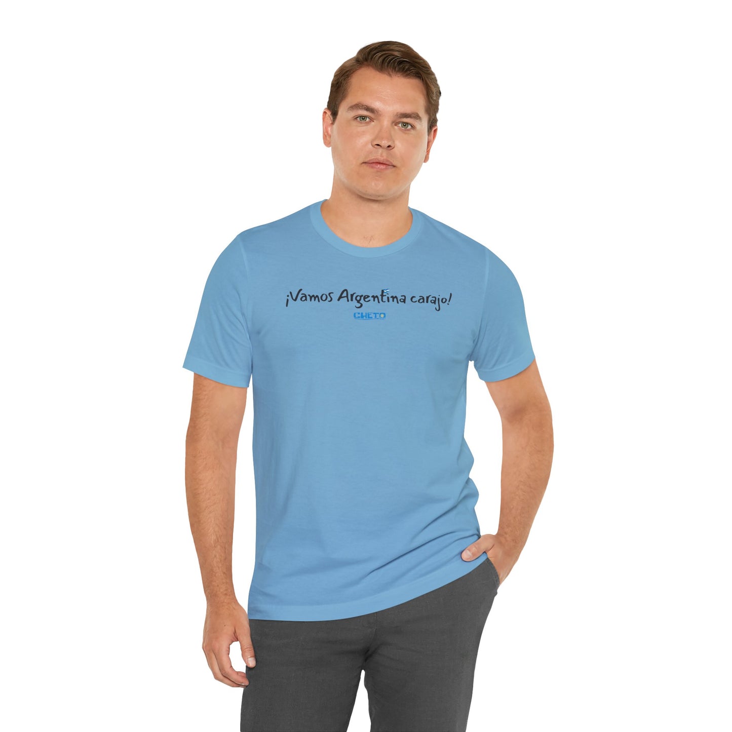¡Vamos Argentina carajo! - Unisex Jersey Tee