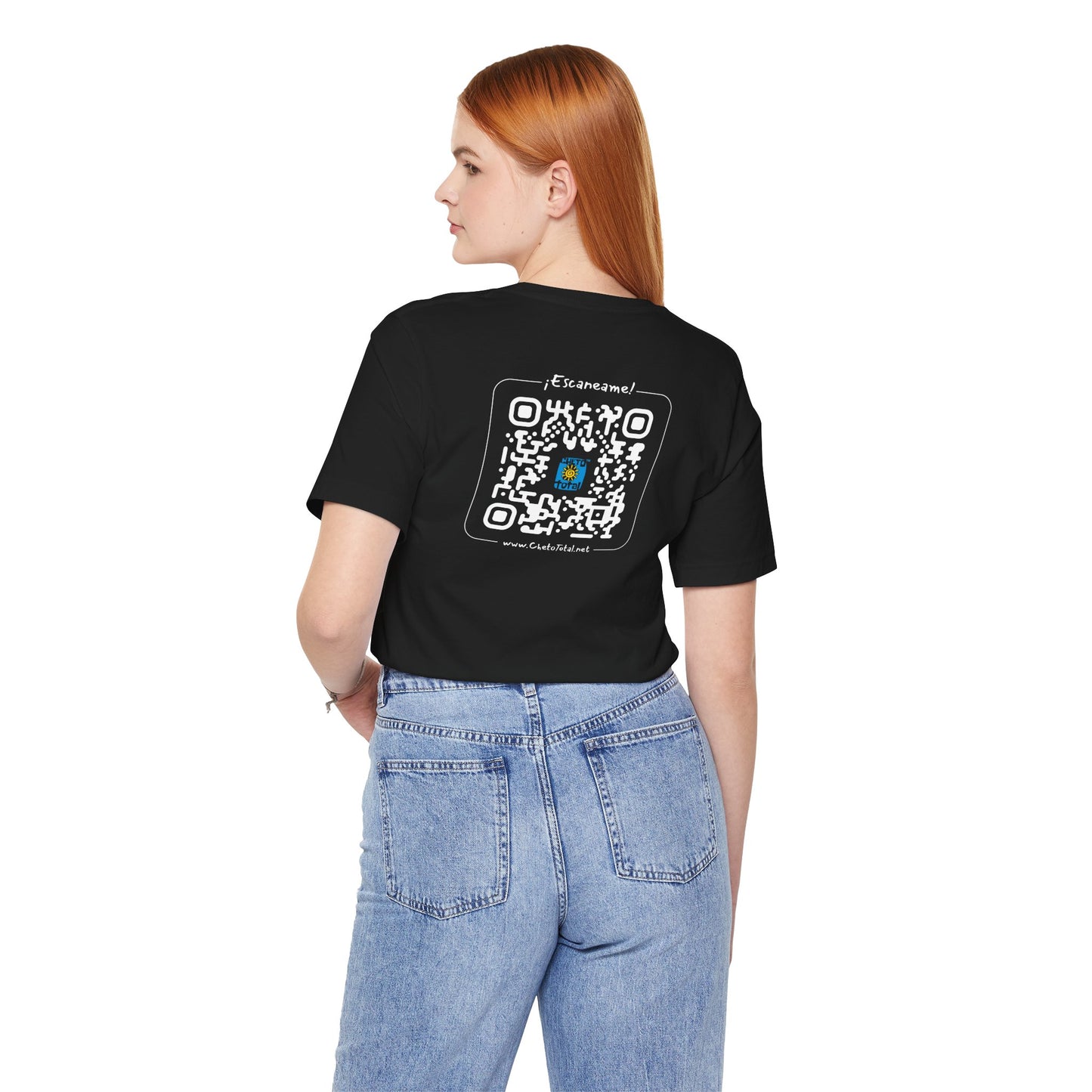 * ¡Che boludo! (con código QR en espalda/with QR code on back) - Unisex Jersey Tee