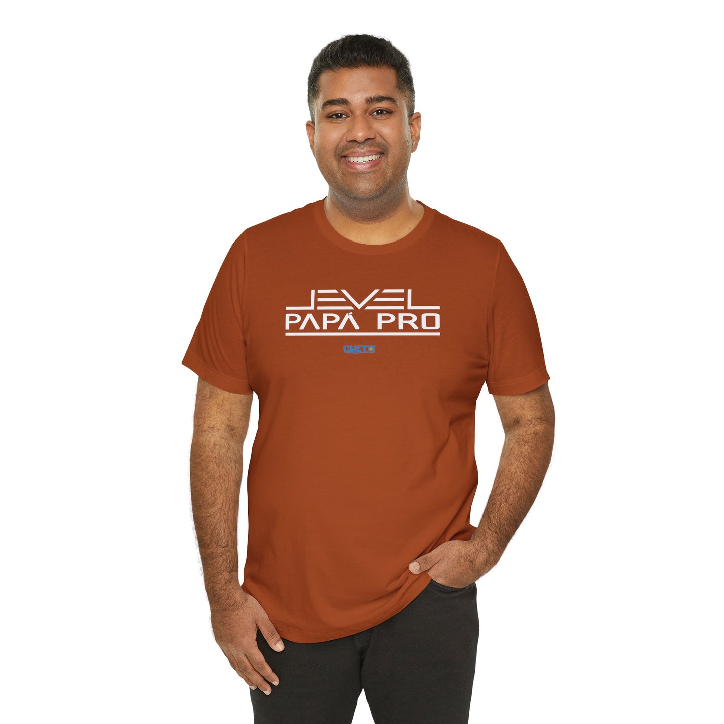 Nivel (Level): Papá Pro - Unisex Jersey Tee