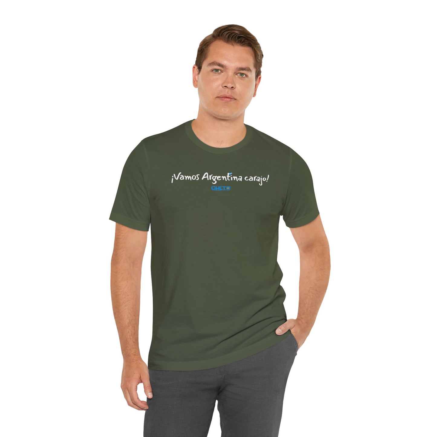 ¡Vamos Argentina carajo! - Unisex Jersey Tee