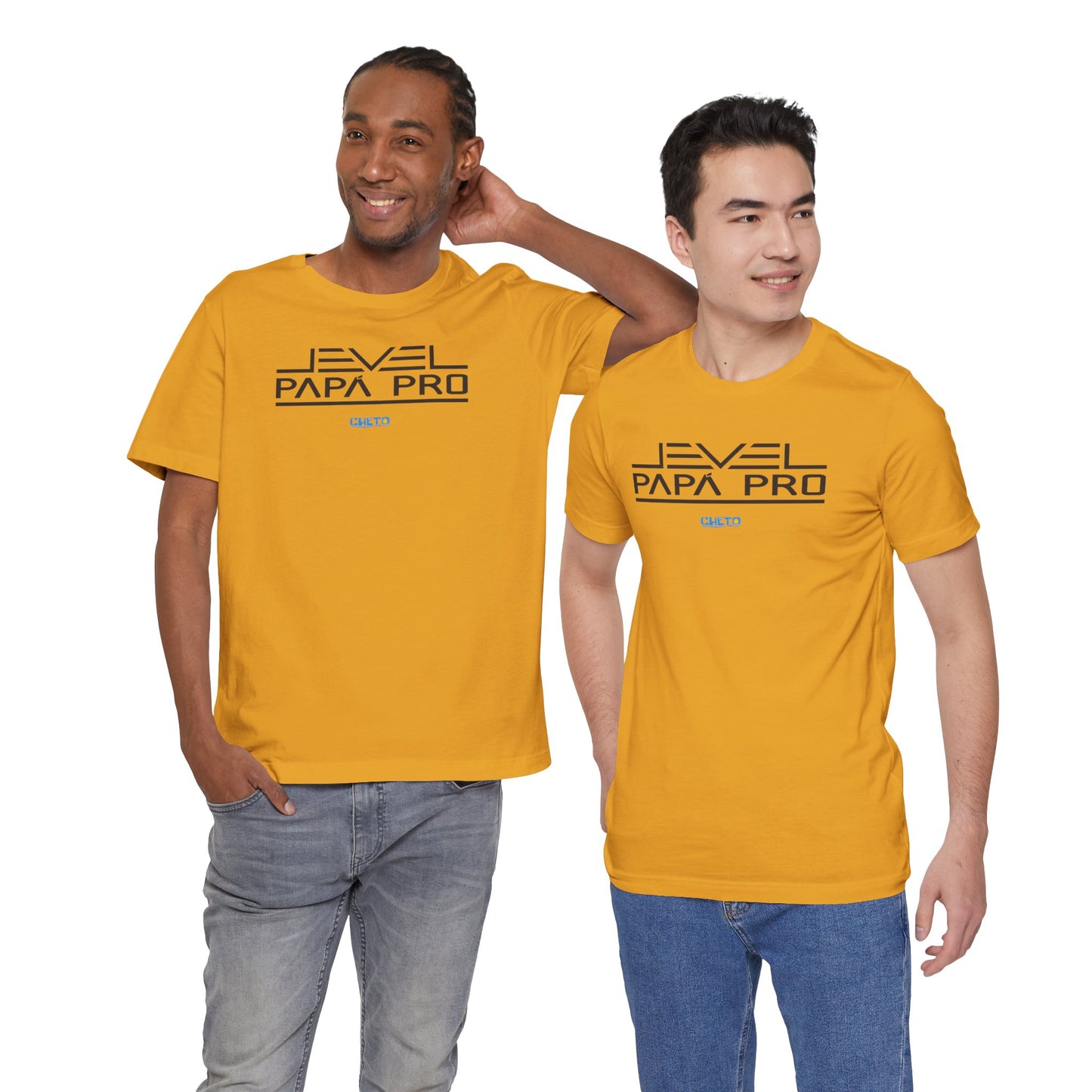 Nivel (Level): Papá Pro - Unisex Jersey Tee