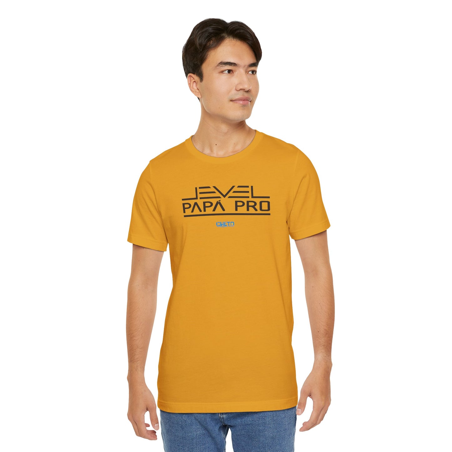 Nivel (Level): Papá Pro - Unisex Jersey Tee