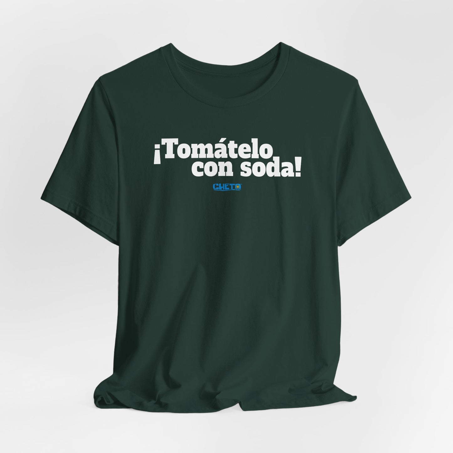 ¡Tomátelo con soda! - Unisex Jersey Tee