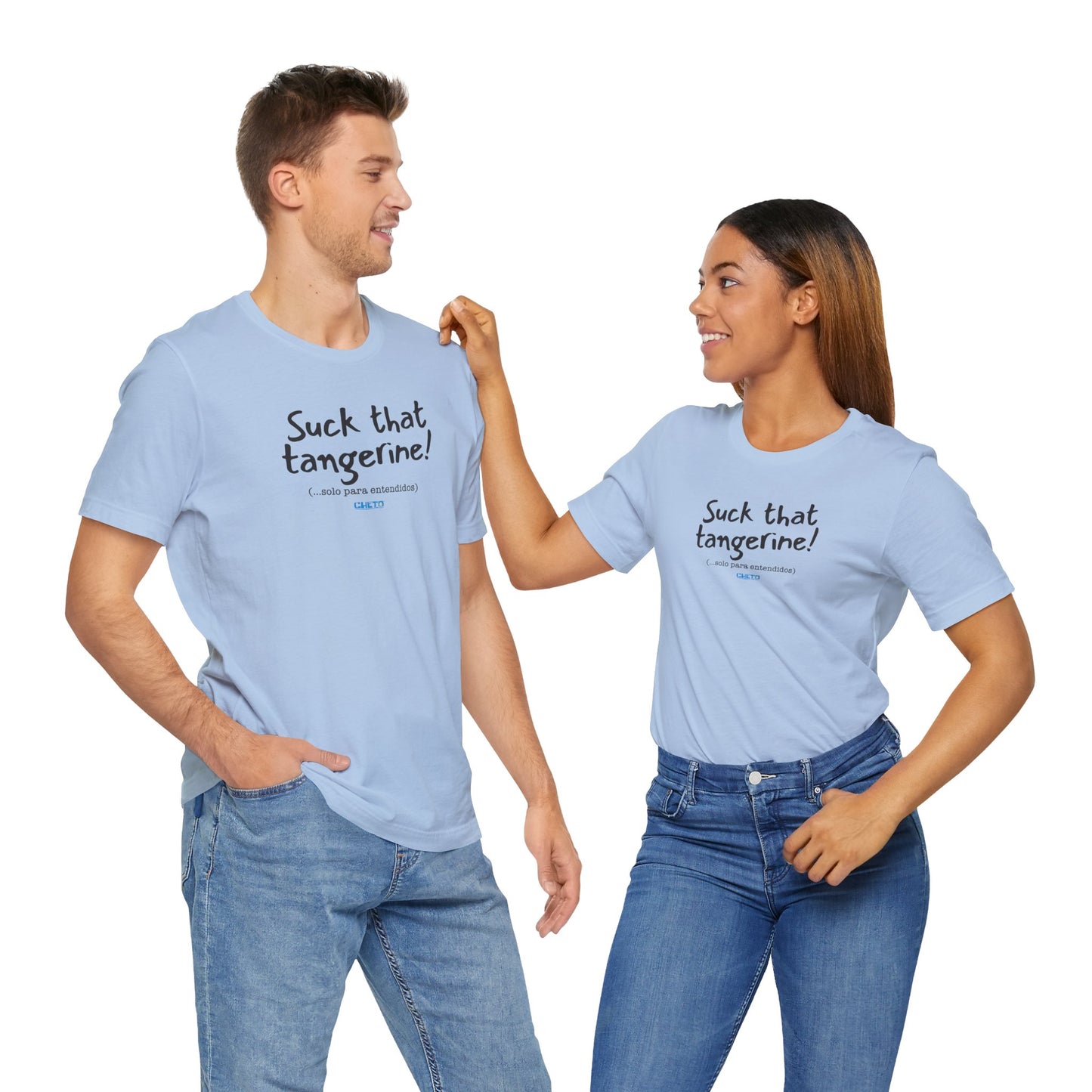 Suck that tangerine - Unisex Jersey Tee