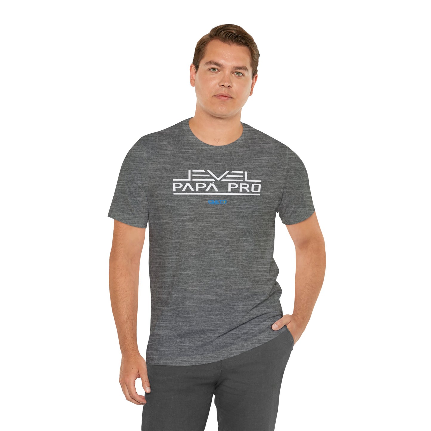 Nivel (Level): Papá Pro - Unisex Jersey Tee
