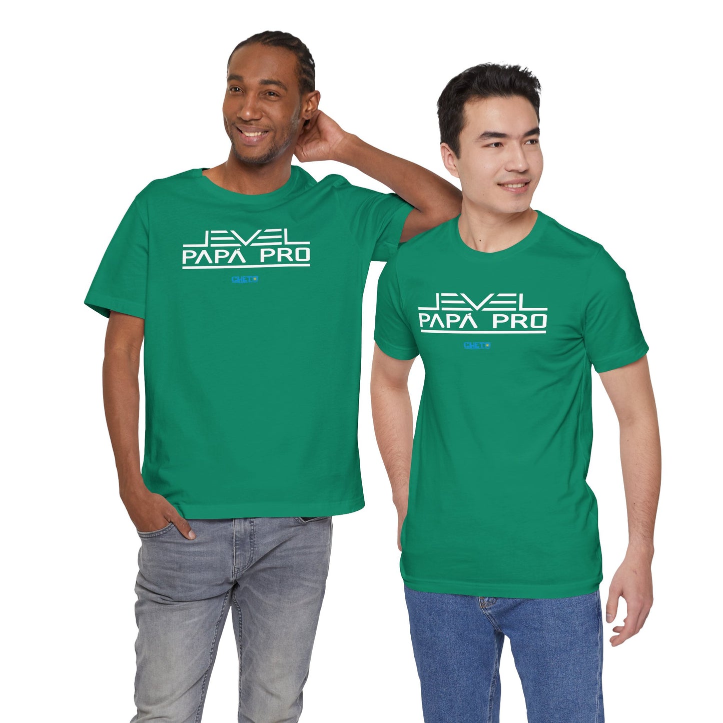 Nivel (Level): Papá Pro - Unisex Jersey Tee
