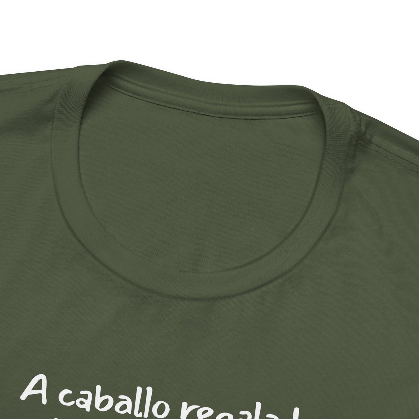 A caballo regalado no se le miran los dientes - Unisex Jersey Tee