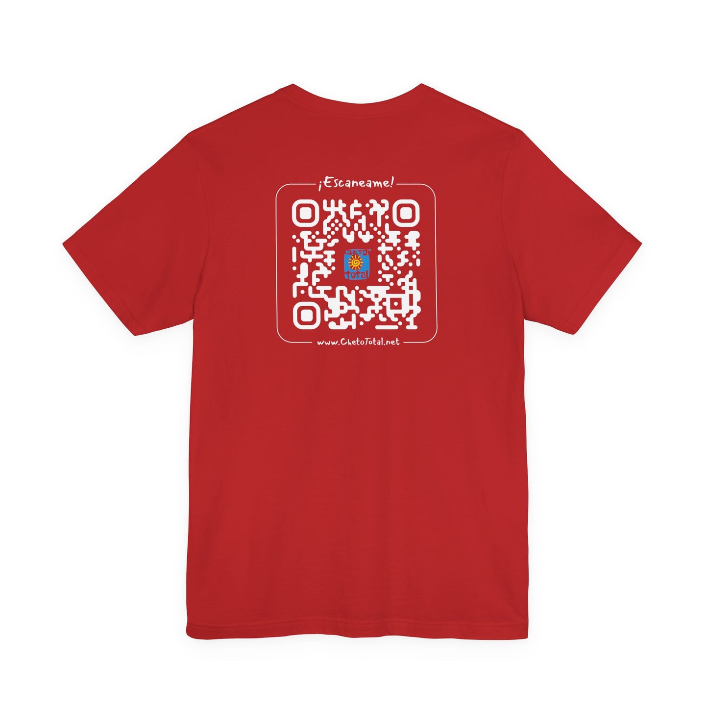 * ¡Che boludo! (con código QR en espalda/with QR code on back) - Unisex Jersey Tee