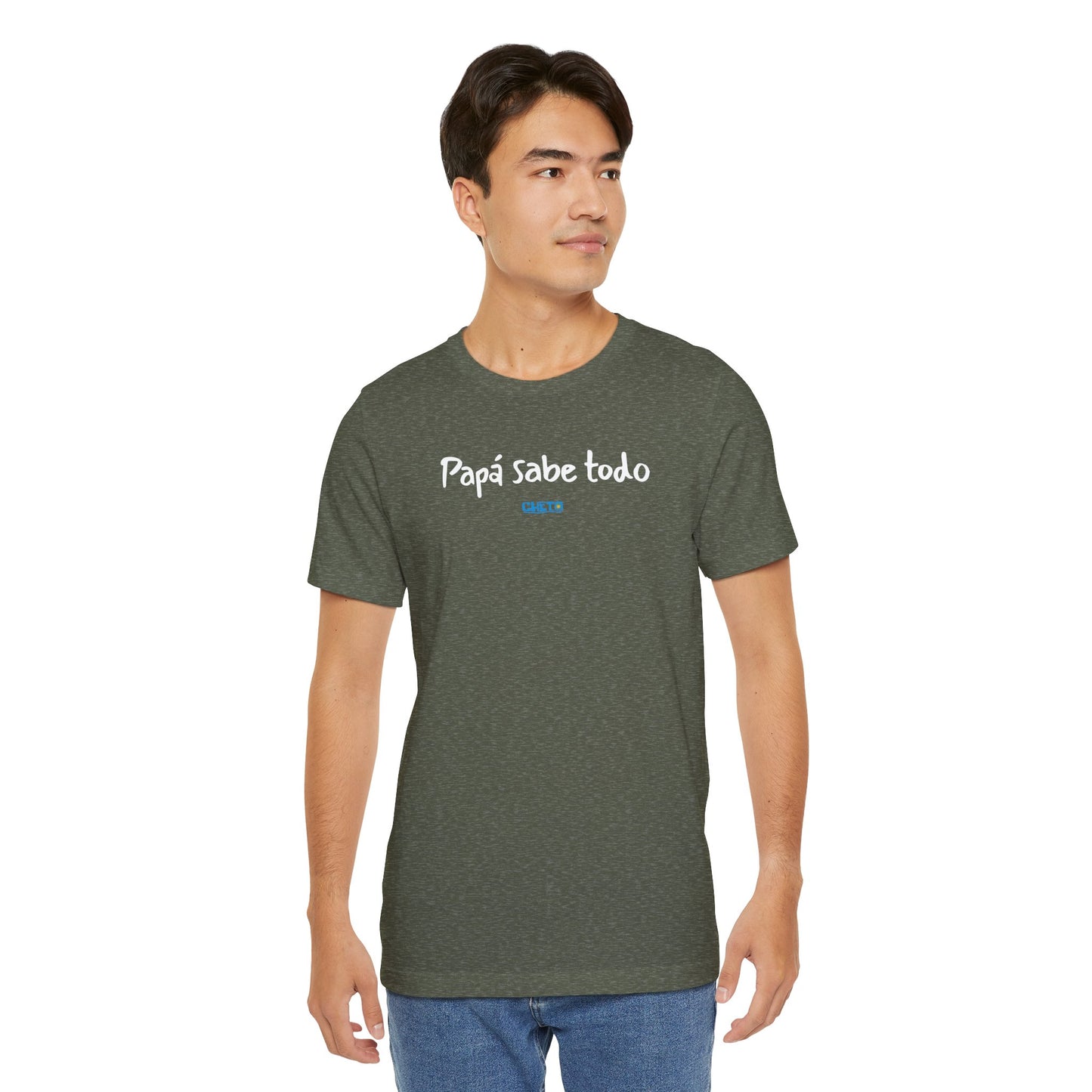 Papá sabe todo - Unisex Jersey Tee