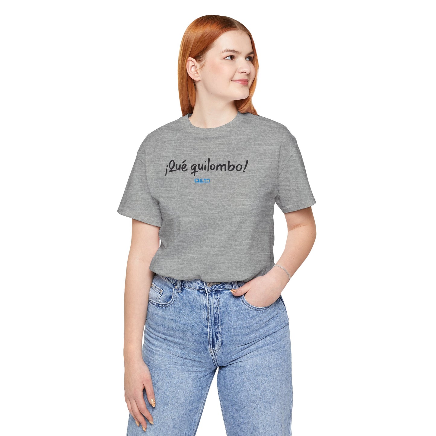 ¡Qué quilombo! - Unisex Jersey Tee