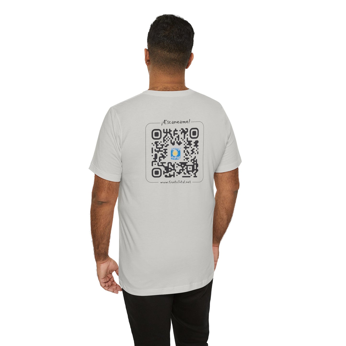 * ¡Che boludo! (con código QR en espalda/with QR code on back) - Unisex Jersey Tee