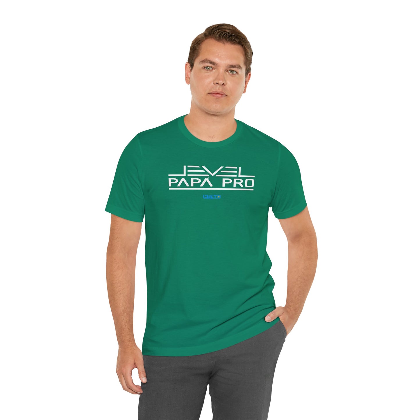 Nivel (Level): Papá Pro - Unisex Jersey Tee