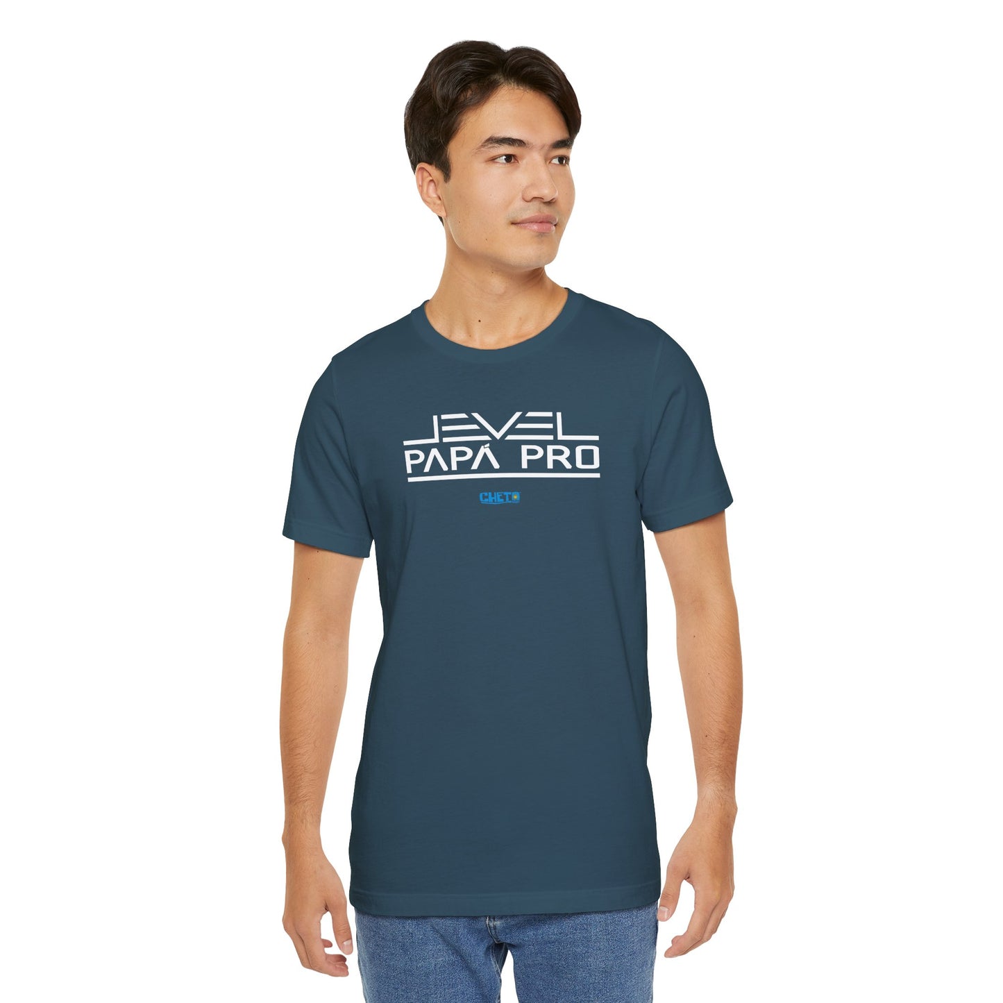 Nivel (Level): Papá Pro - Unisex Jersey Tee