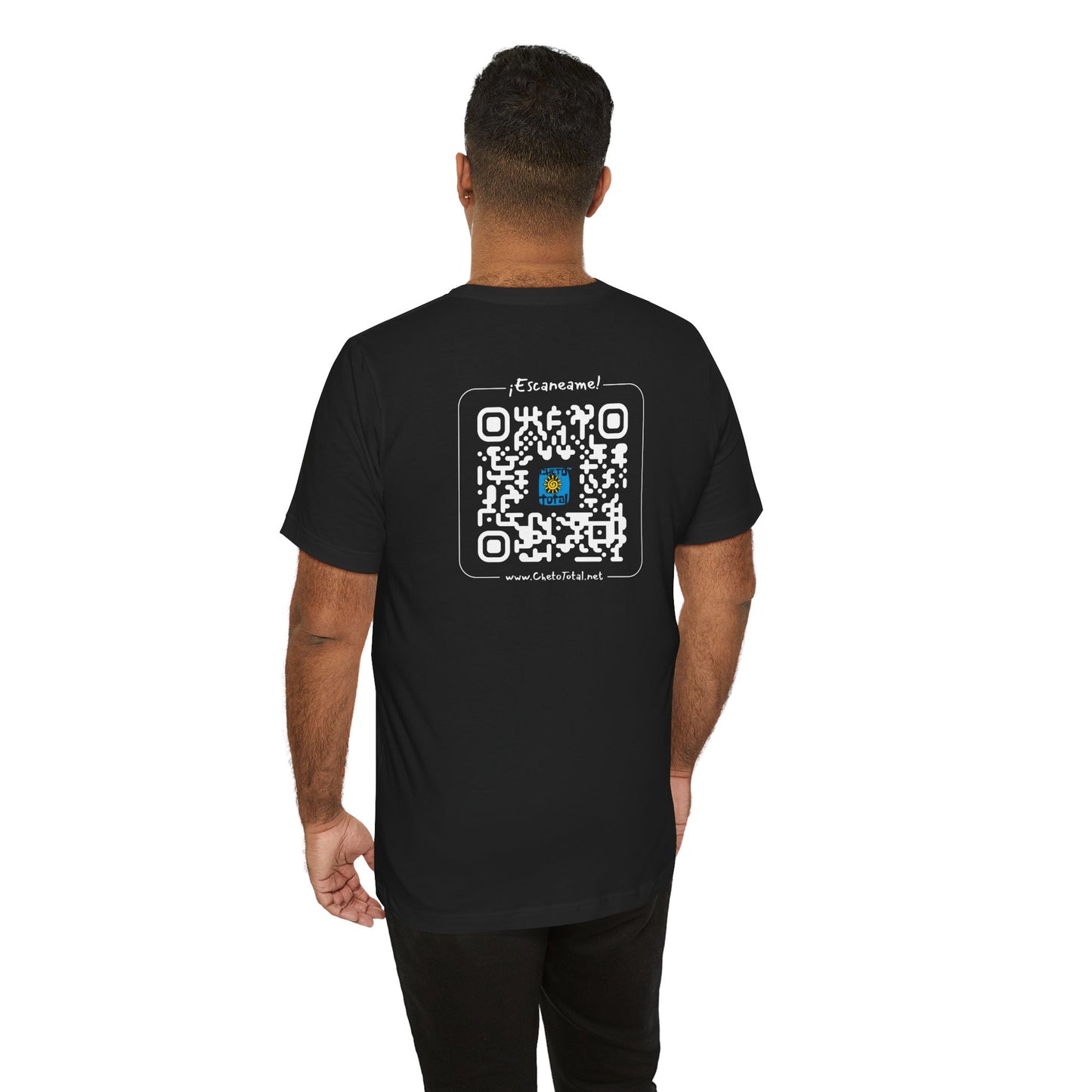 * ¡Che boludo! (con código QR en espalda/with QR code on back) - Unisex Jersey Tee
