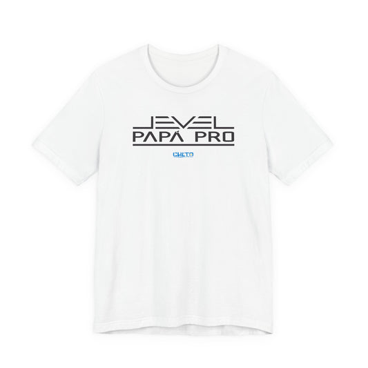 Nivel (Level): Papá Pro - Unisex Jersey Tee