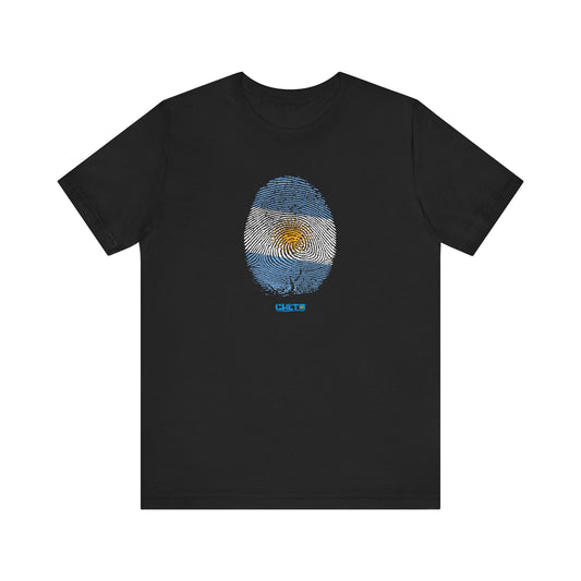 Huella digital (Argentina)-Fingerprint (Argentina) / Unisex Jersey Tee