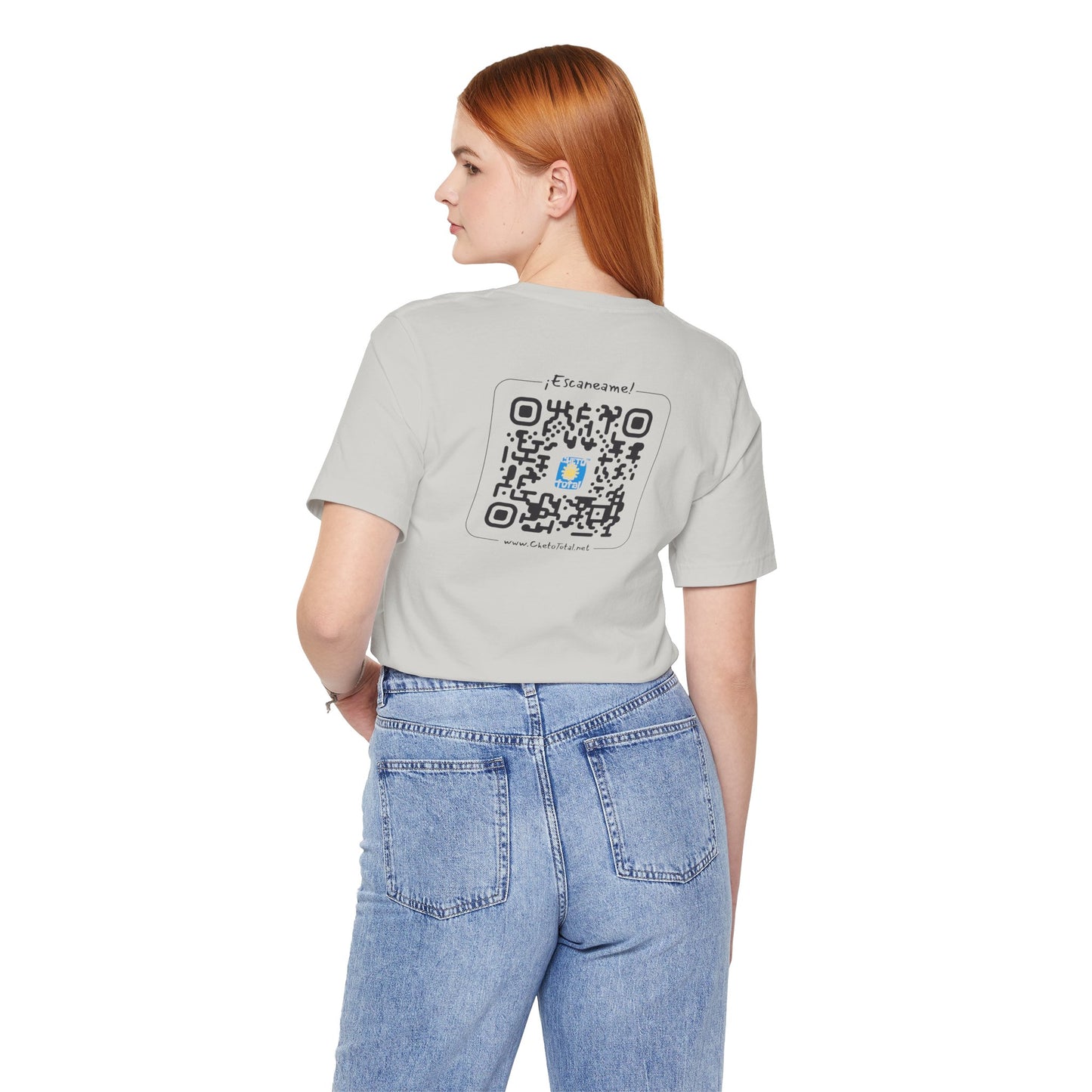 * ¡Che boludo! (con código QR en espalda/with QR code on back) - Unisex Jersey Tee