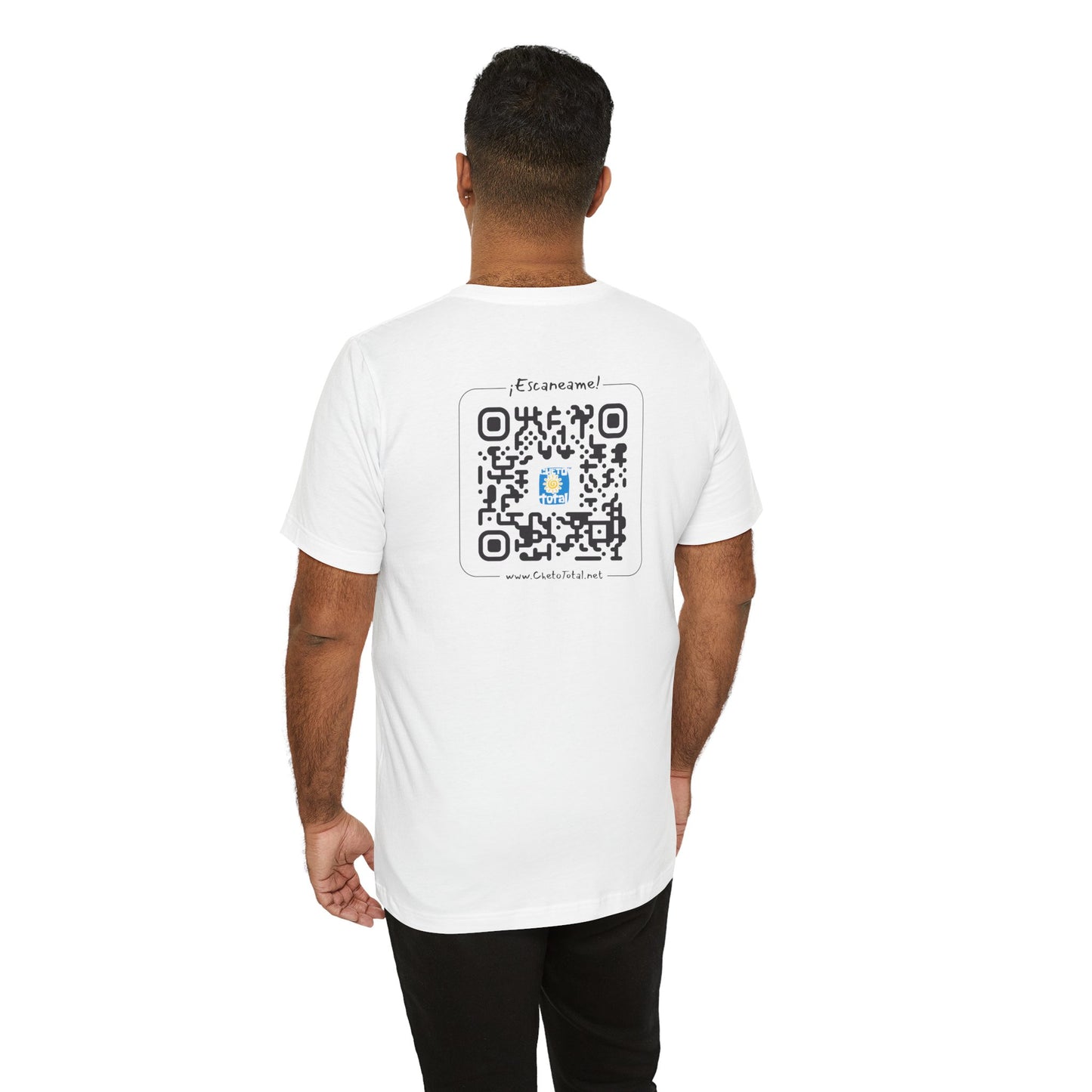 * ¡Che boludo! (con código QR en espalda/with QR code on back) - Unisex Jersey Tee