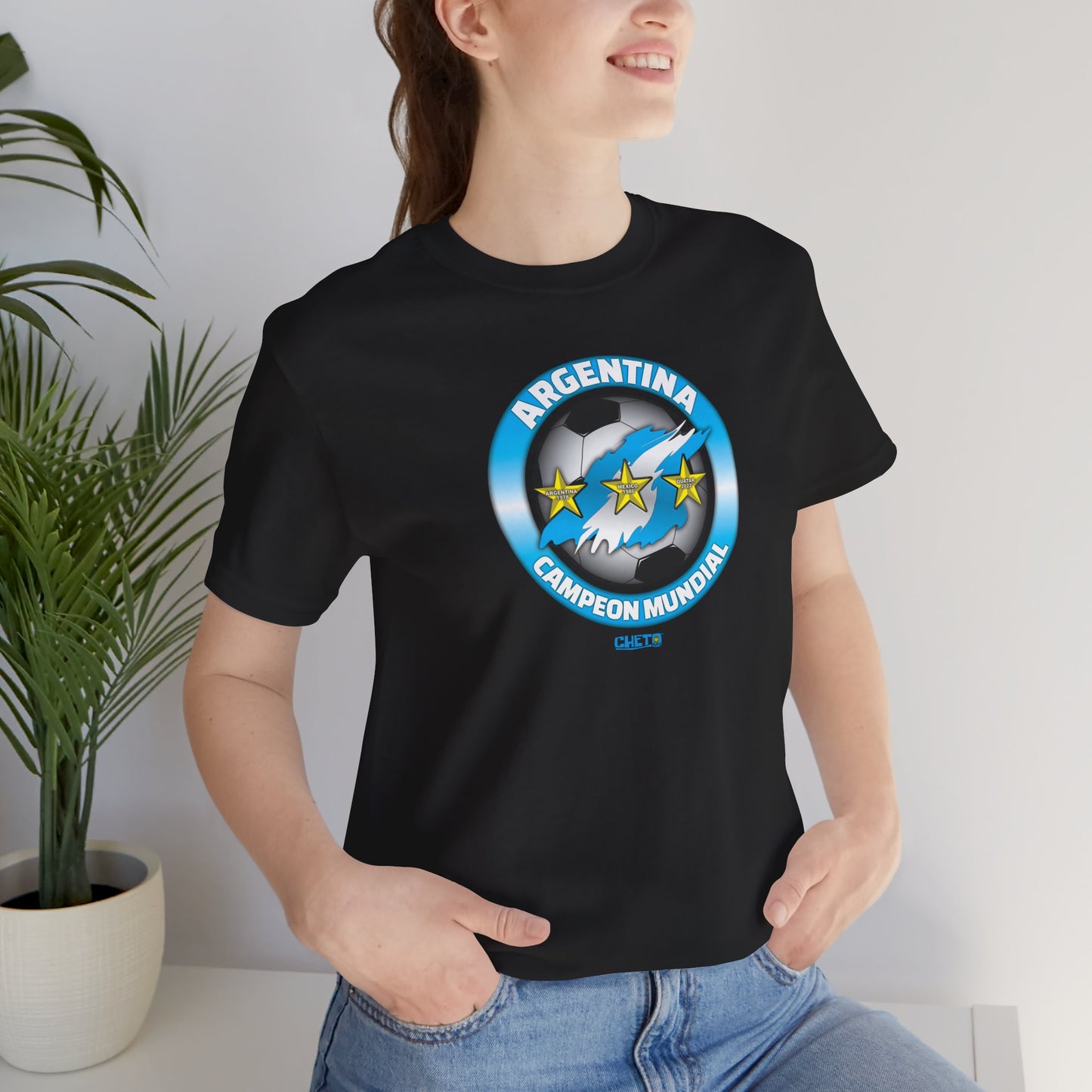 Argentina Campeón Unisex Jersey Tee
