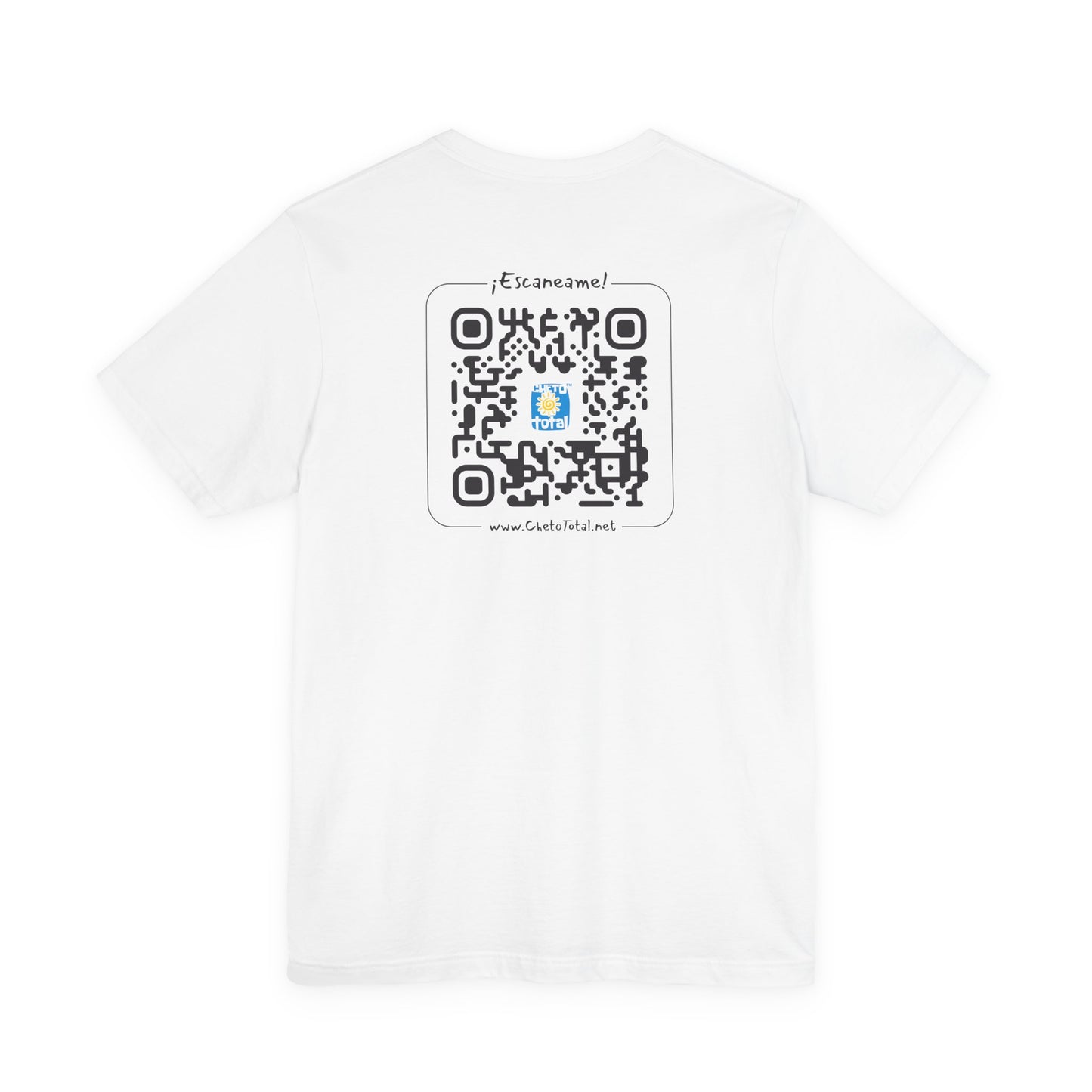 * ¡Che boludo! (con código QR en espalda/with QR code on back) - Unisex Jersey Tee