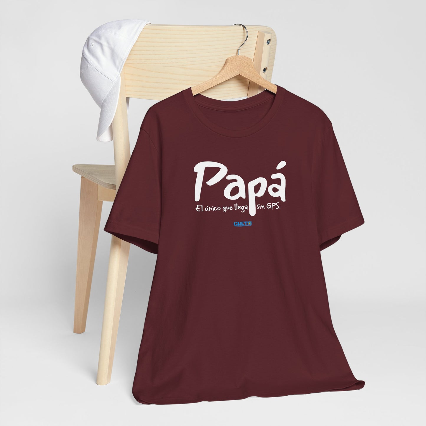 Papá. El único que llega sin GPS - Unisex Jersey Tee