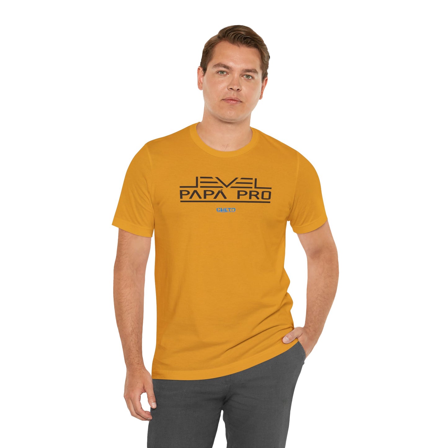 Nivel (Level): Papá Pro - Unisex Jersey Tee