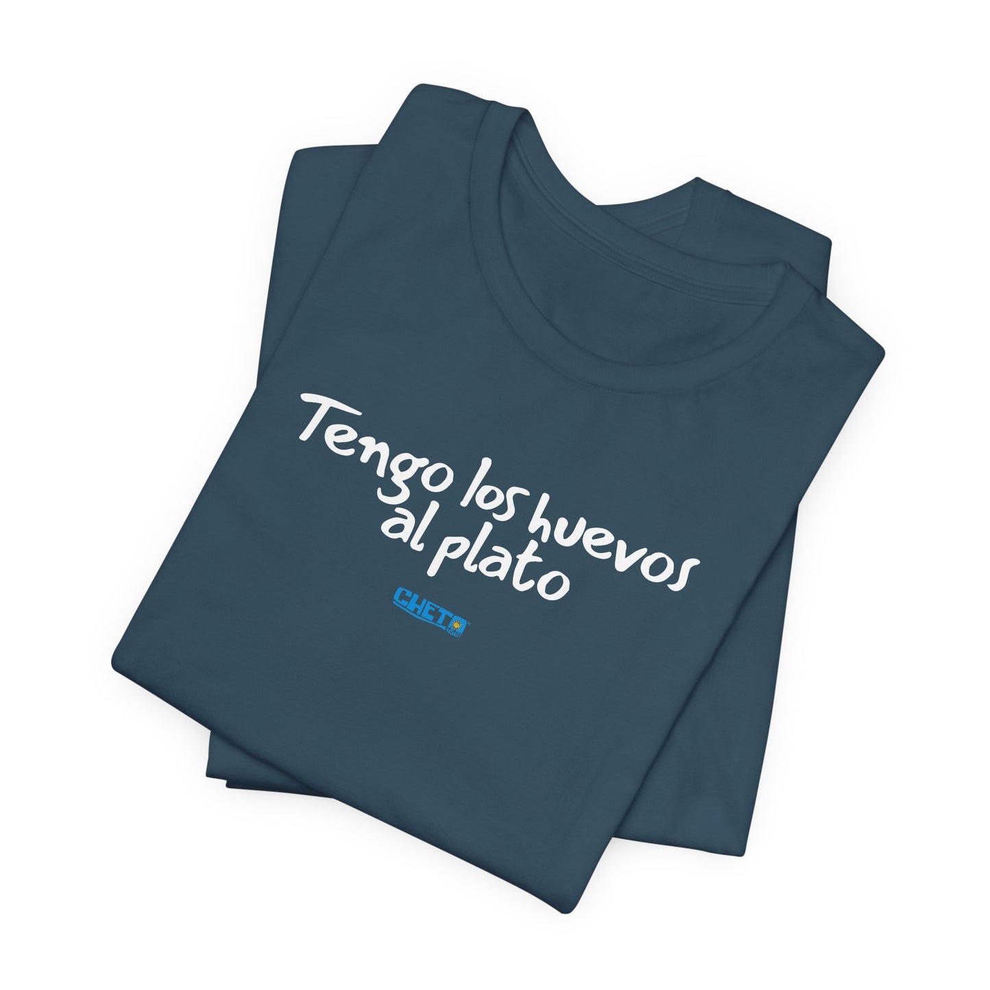 Tengo los huevos al plato - Unisex Jersey Tee