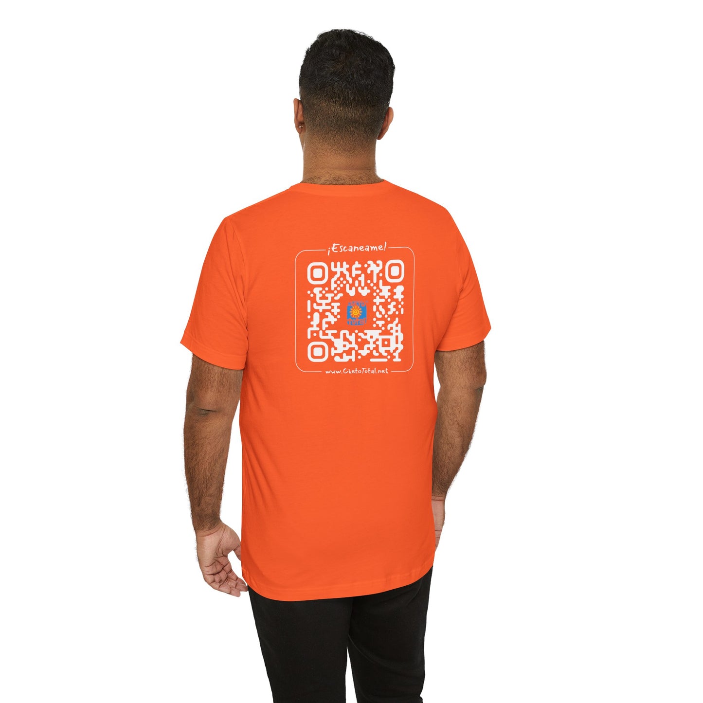 * ¡Che boludo! (con código QR en espalda/with QR code on back) - Unisex Jersey Tee