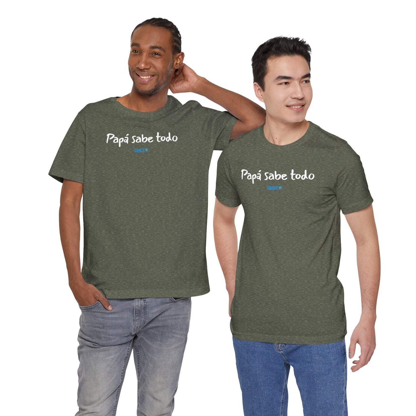 Papá sabe todo - Unisex Jersey Tee