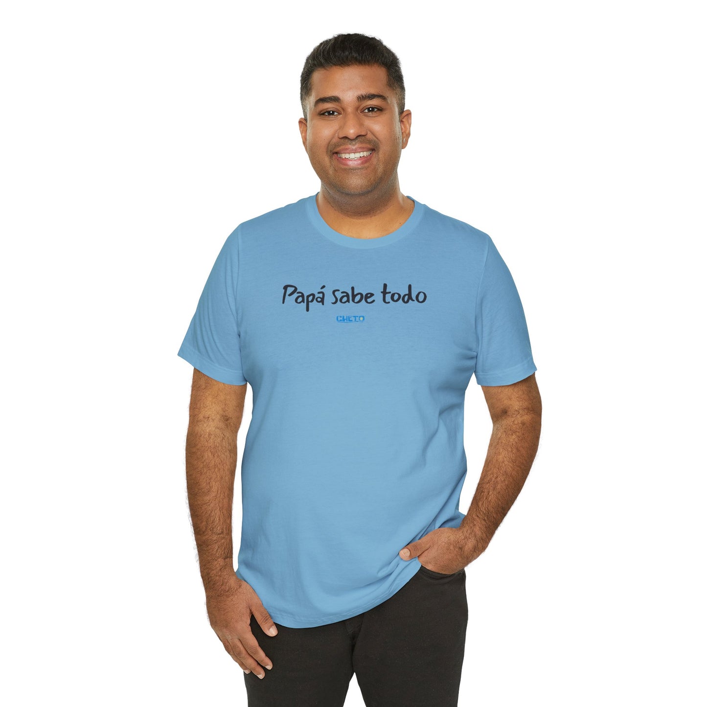 Papá sabe todo - Unisex Jersey Tee