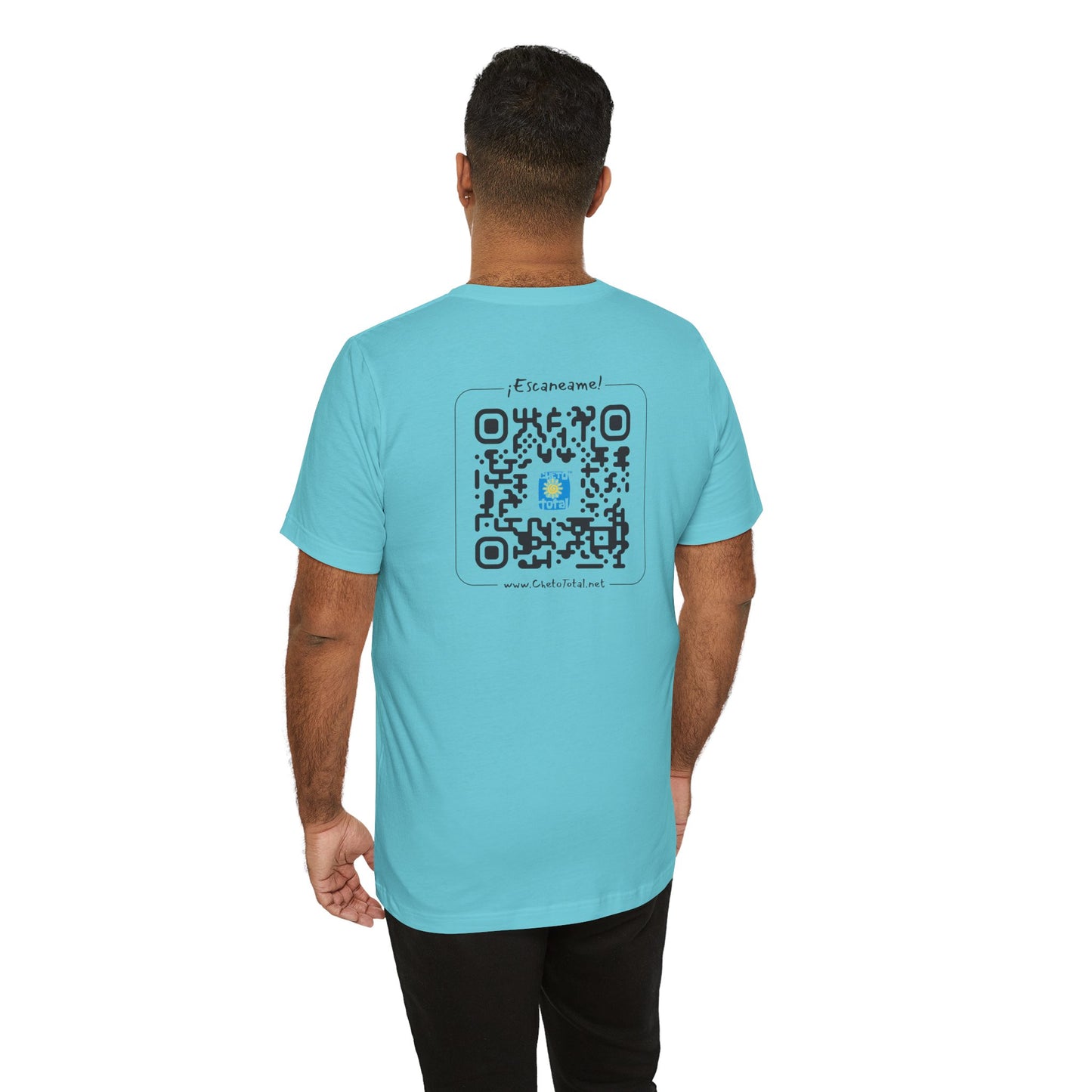 * ¡Che boludo! (con código QR en espalda/with QR code on back) - Unisex Jersey Tee