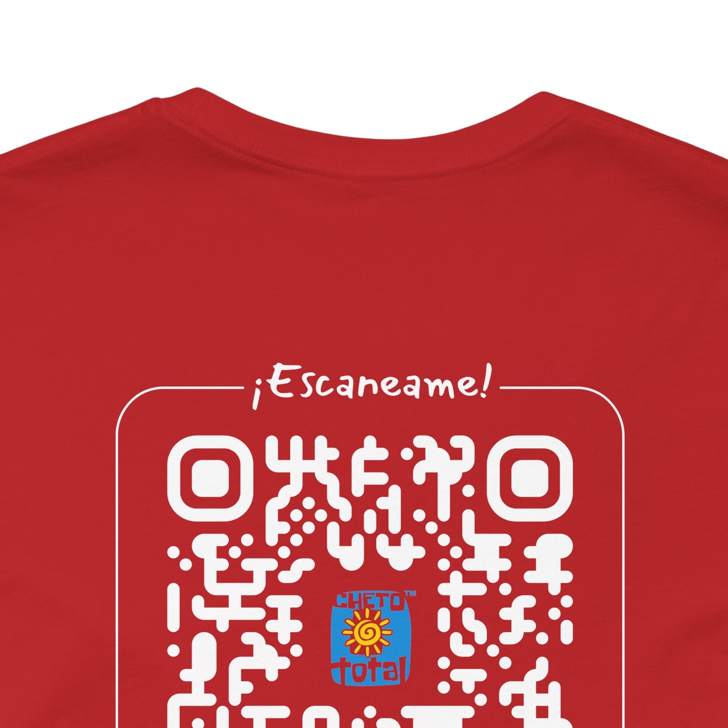 * ¡Che boludo! (con código QR en espalda/with QR code on back) - Unisex Jersey Tee