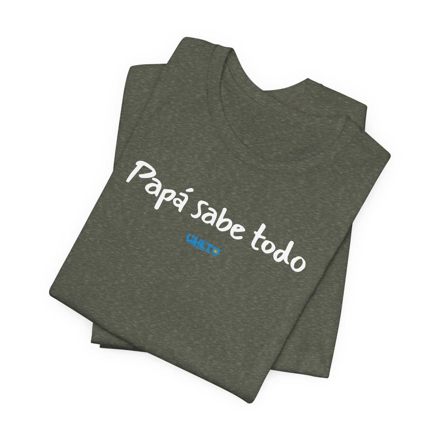 Papá sabe todo - Unisex Jersey Tee