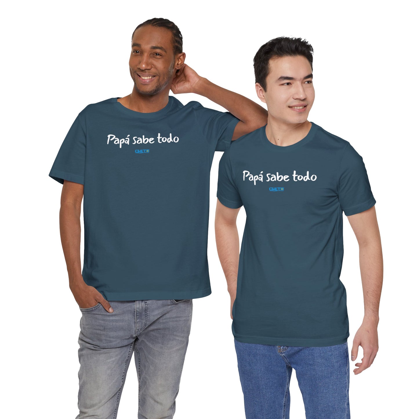 Papá sabe todo - Unisex Jersey Tee