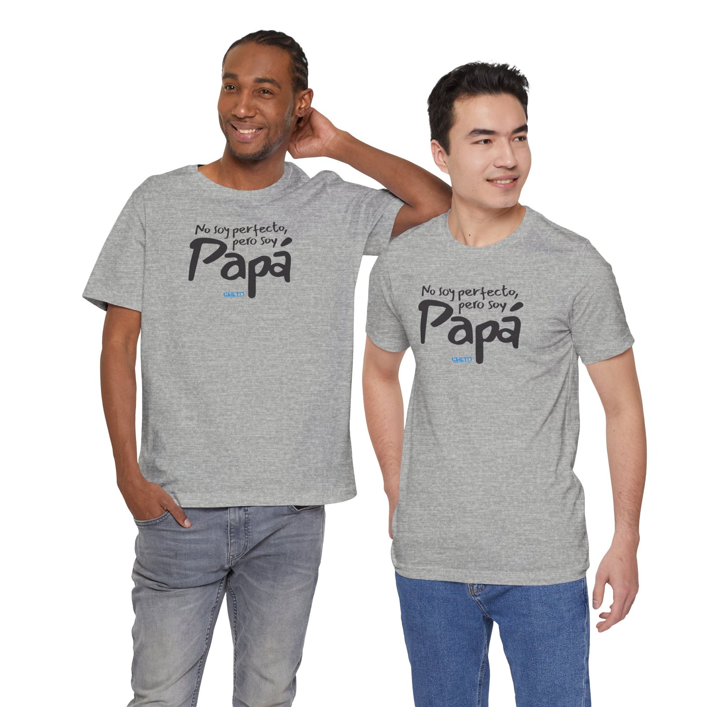 No soy perfecto, pero soy papá - Unisex Jersey Tee