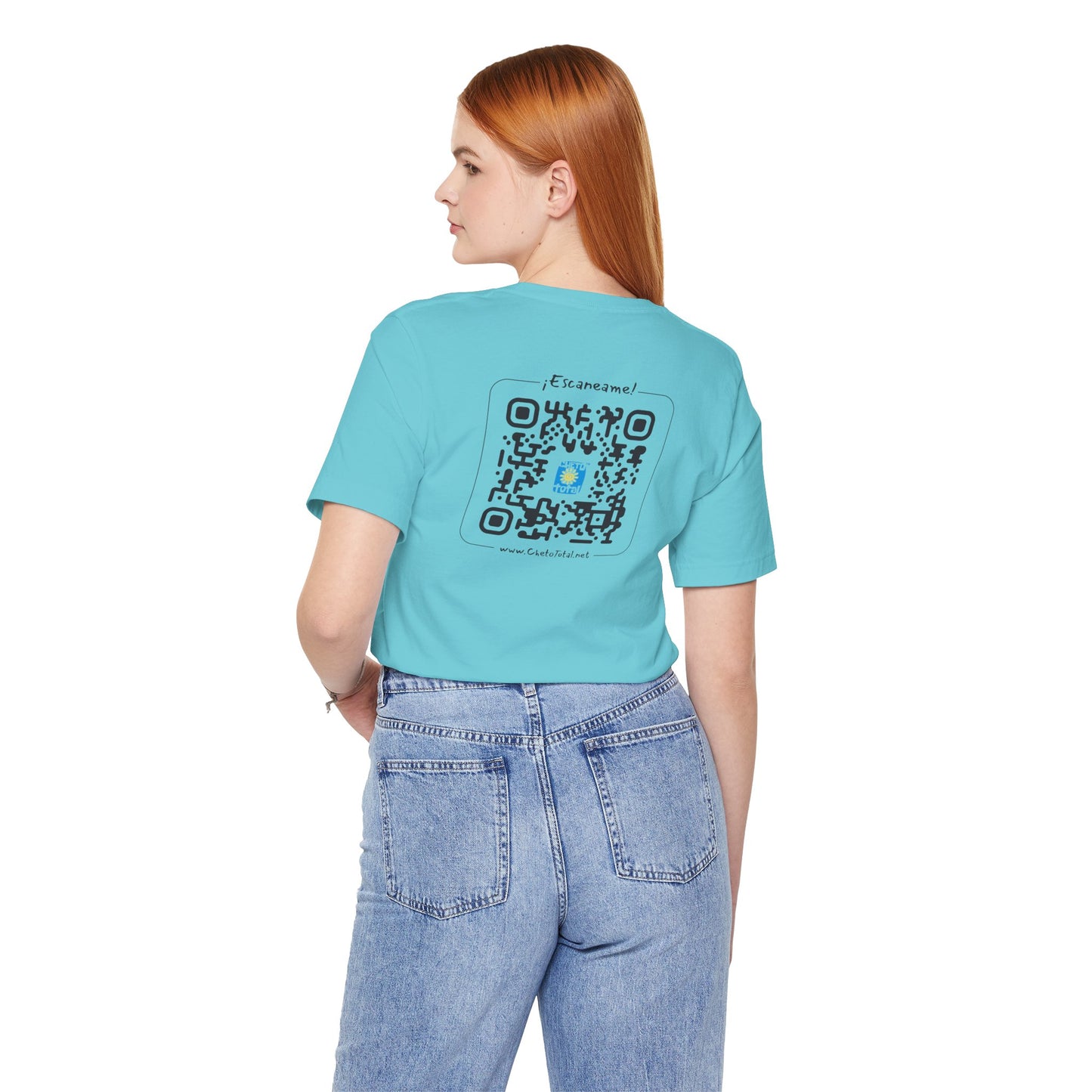 * ¡Che boludo! (con código QR en espalda/with QR code on back) - Unisex Jersey Tee