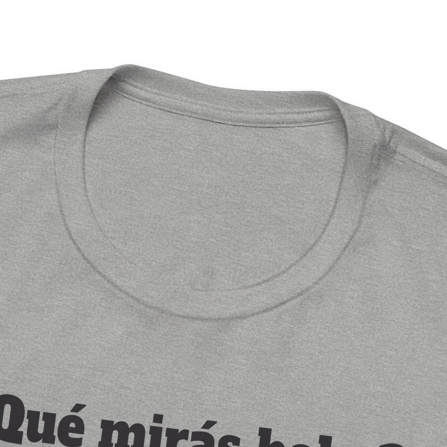 ¿Qué mirás bobo? Unisex Jersey Tee
